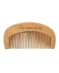 Peigne en bois naturel