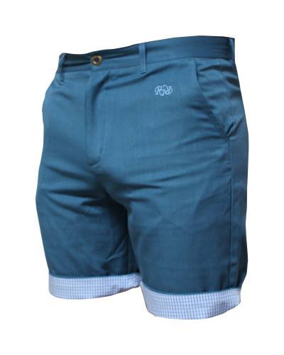 Bermuda Rugby bleu capri