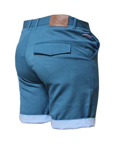 Bermuda Rugby bleu capri