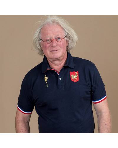 Polo Collector Joueur de Légende - Jean-Pierre Rives - Edition limitée