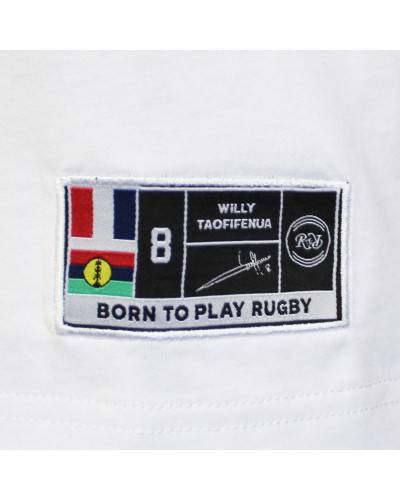 T-shirt Taofifenua blanc Grenoblois - Willy Taofifenua