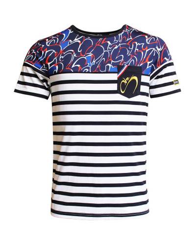 T-shirt Marinière Graff'Coq