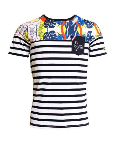 T-shirt Marinière Hawaï