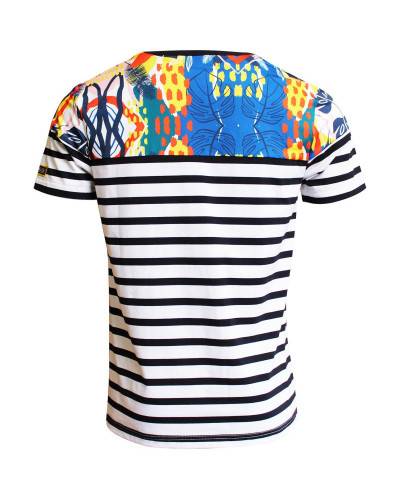 T-shirt Marinière Hawaï