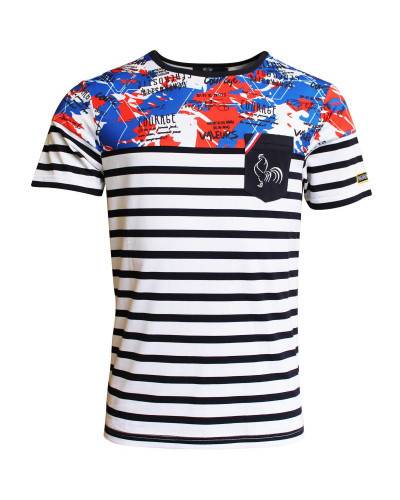 T-shirt Marinière French Flag