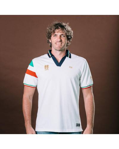 Polo Rugby Azzurro 540 - blanc - Mirco Bergamasco