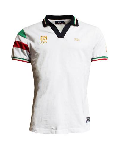 Polo Rugby Azzurro 540 - blanc - Mirco Bergamasco