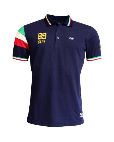 Polo Rugby Azzurro 540 - Enfant - Mirco Bergamasco