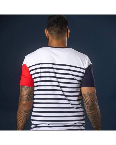 T-shirt Marinière Allez la France