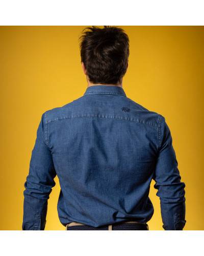 Chemise en Jean indigo