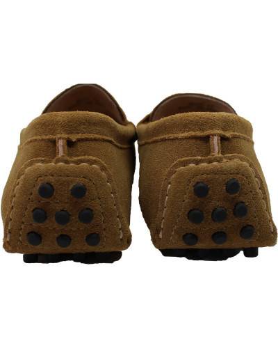 Mocassins en nubuck - camel