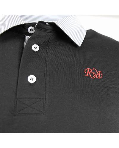 Polo de rugby "Occitanie"- Noir