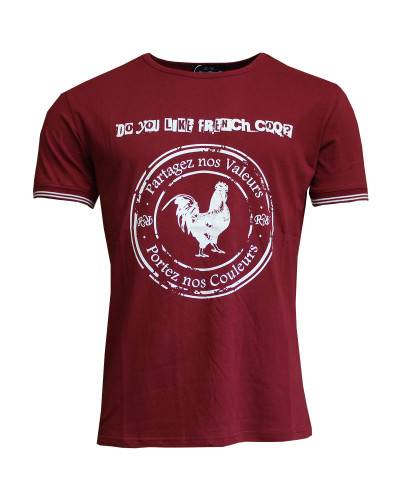 T-shirt de rugby Do You Like - bordeaux