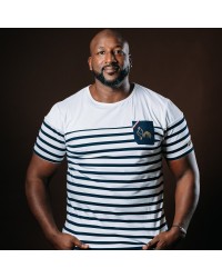 T-shirt rugby France Marinière - La française