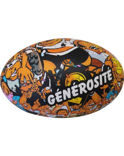 Ballon de Rugby Les Rugbymen™ Générosité