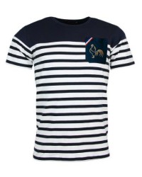 T-shirt rugby Marinière - La Quai de Garonne