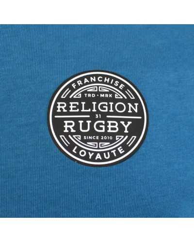 T-shirt Franchise Rugby Ecoresponsable - Saphir