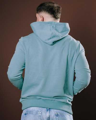 Sweat Rugby Fashion gris bleu