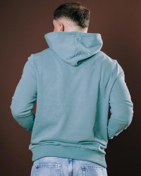 Sweat Rugby Fashion gris bleu