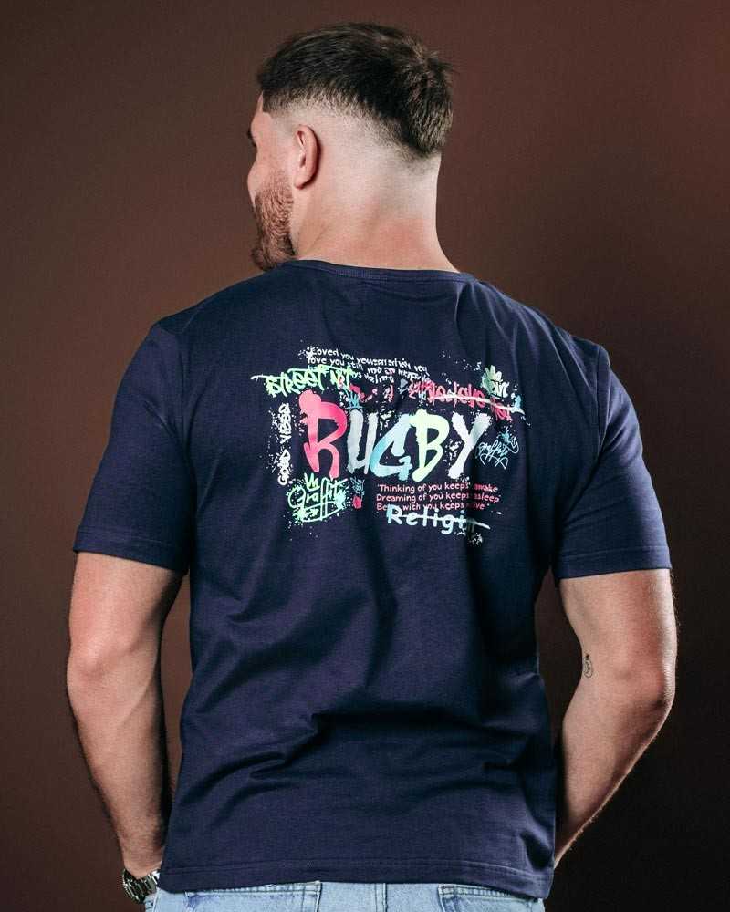 Tee Shirt Rugby Street Art