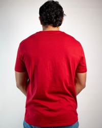 T-shirt Franchise Rugby Ecoresponsable - Rouge