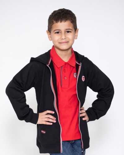 Sweat zippé à capuche Jemy - Enfant - Stade Toulousain