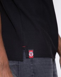 Polo Pomesh - noir - Stade Toulousain