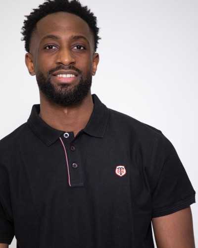 Polo Pomesh - noir - Stade Toulousain