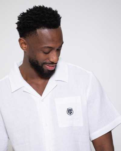 Chemise Gaze de Coton Cabby - blanc - Stade Toulousain