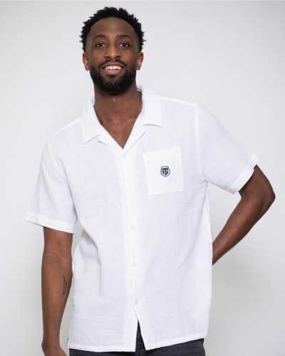 Chemise Gaze de Coton Cabby - blanc - Stade Toulousain