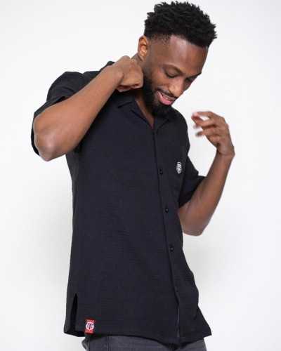 Chemise Gaze de Coton Cabby - noir - Stade Toulousain