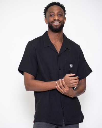 Chemise Gaze de Coton Cabby - noir - Stade Toulousain