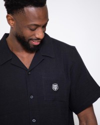 Chemise Gaze de Coton Cabby - noir - Stade Toulousain