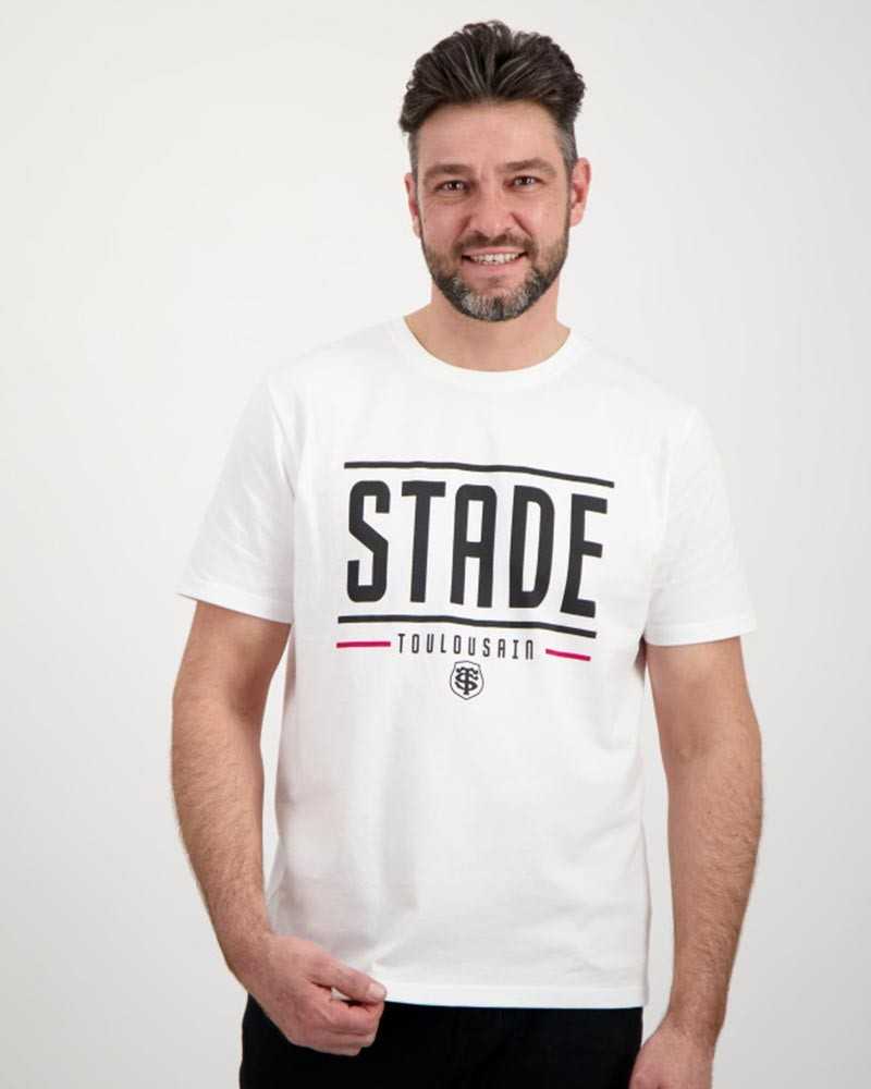 T-shirt Create - blanc - Stade Toulousain