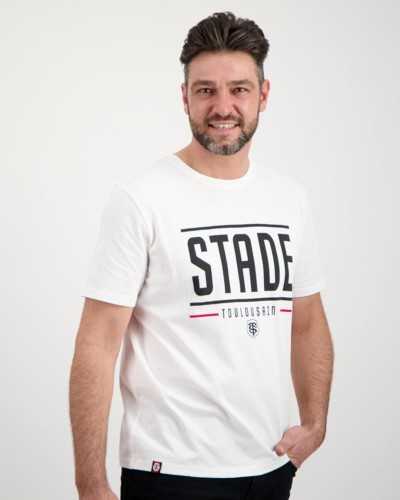 T-shirt Create - blanc - Stade Toulousain