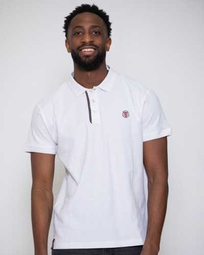 Polo Pomesh - blanc - Stade Toulousain