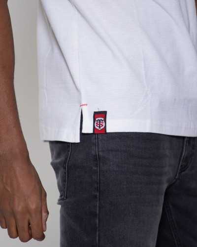 Polo Pomesh - blanc - Stade Toulousain