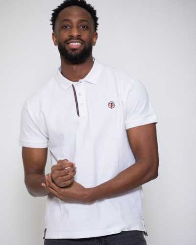 Polo Pomesh - blanc - Stade Toulousain