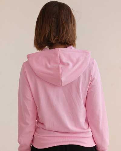 Sweat Rugby Féminin Rose