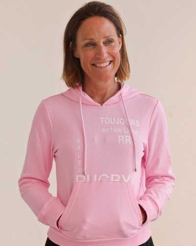 Sweat Rugby Féminin Rose