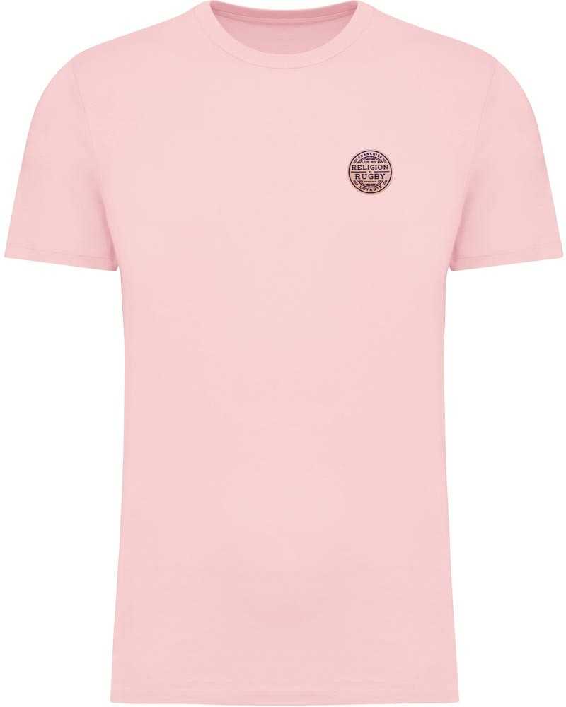 T-shirt Franchise Rugby Ecoresponsable - Rose