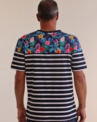 Tee Shirt marinière Rugby des Îles