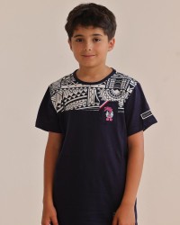 T-shirt Rugby Enfant Tatoo Maori
