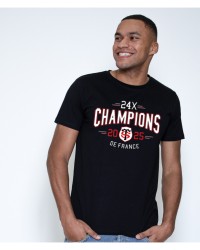 t-shirt champion de france top 14 toulouse