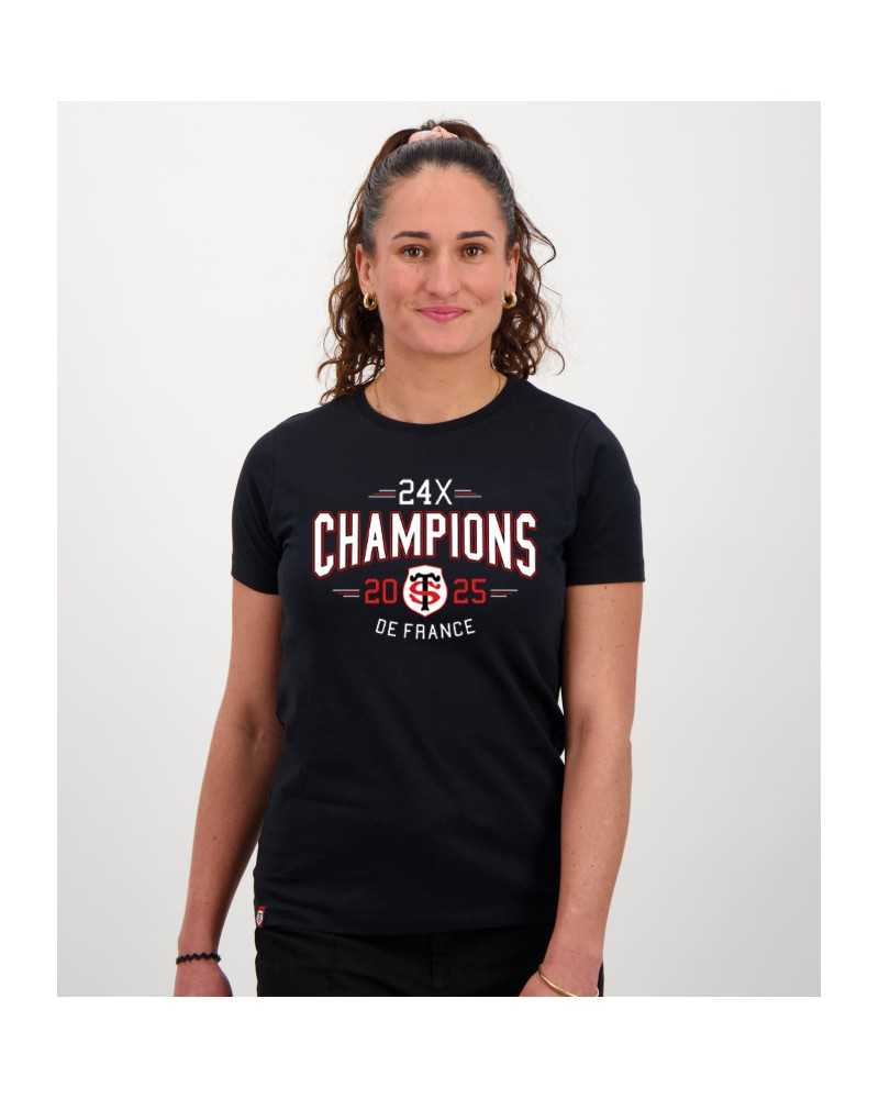 T-shirt Champion Top14 2025 - Stade Toulousain - Femme