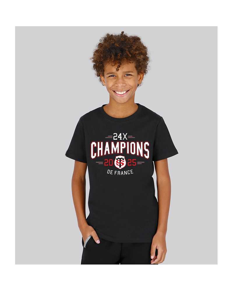 T-shirt Champion Top14 2025 - Stade Toulousain - Enfant