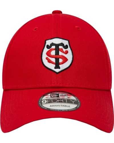 Casquette 9FORTY Adjustable Stade Toulousain Team Logo Rouge - New Era x Stade Toulousain