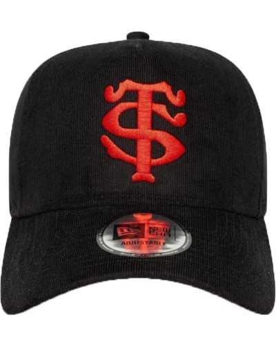Casquette 9FORTY Adjustable Cord Stade Toulousain Noire - New Era x Stade Toulousain