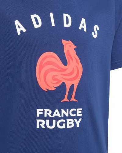 T-shirt Rugby Graphic France 2025/2026 - adidas - Enfant