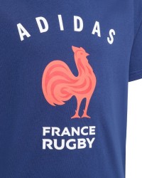 T-shirt Rugby Graphic France 2025/2026 - adidas - Enfant